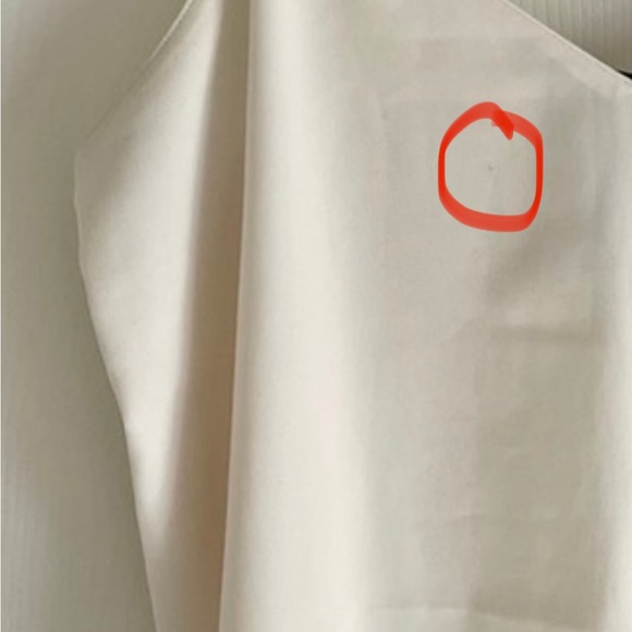 Maison Scotch & Soda white/crème silky tank top. - Picture 5 of 5